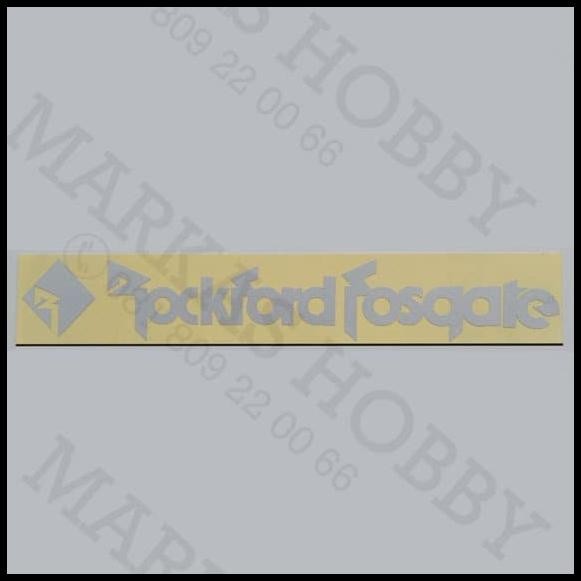 

TERBARU STIKER ROCKFORD FOSTAGE !!!!!!