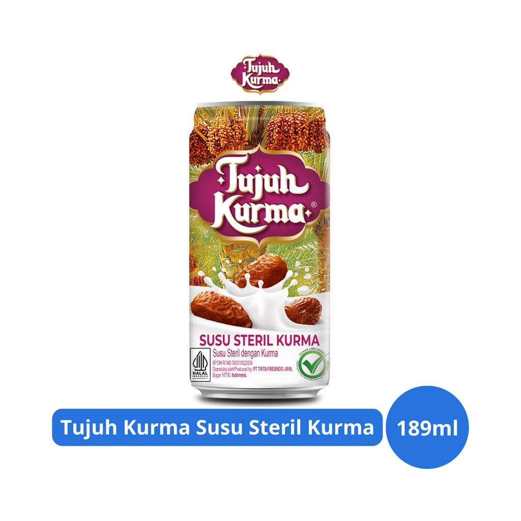 

Tujuh Kurma Susu Steril Kurma 189ml