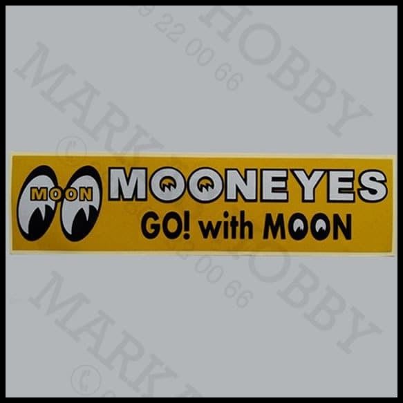 

HOT DEAL STIKER MOONEYES GO WITH MOON PANJANG !!