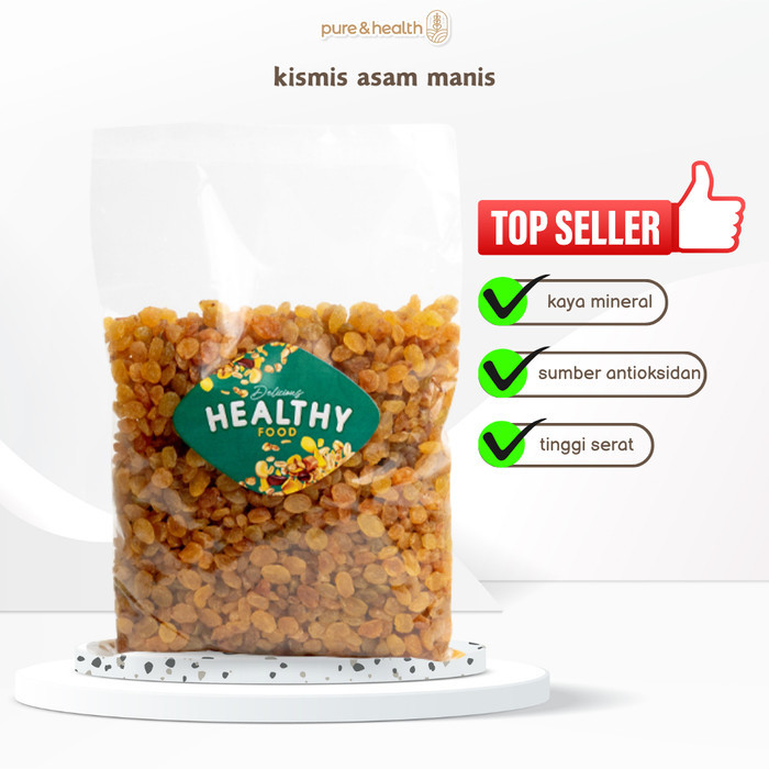 

Ready - Kismis Golden Asam Manis 1 Kg Golden Raisin Natural Super Food