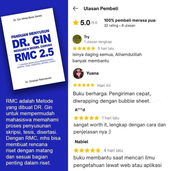 

Buku + Video Rmc 2.5 & Video Chat Gpt Original Dan Terpercaya