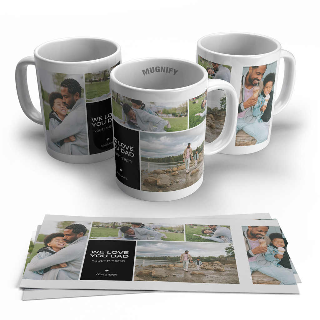 Gelas Mug Custom Foto Keluarga | Hadiah Unik untuk Ayah, Ibu, dan Keluarga