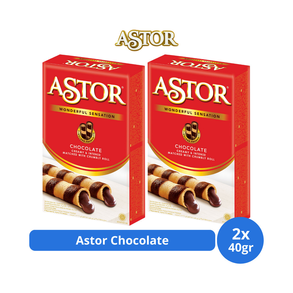 

Astor Chocolate 40gr x 2 pcs