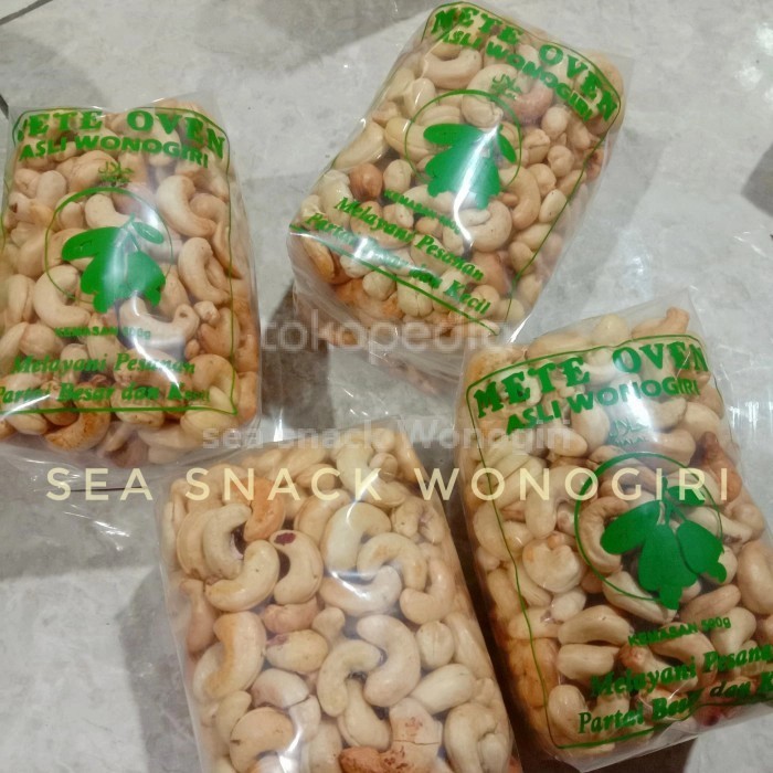 

Ready Kacang Mede Original Oven / Kacang Mete Panggang Roasted Plain 500 Gr