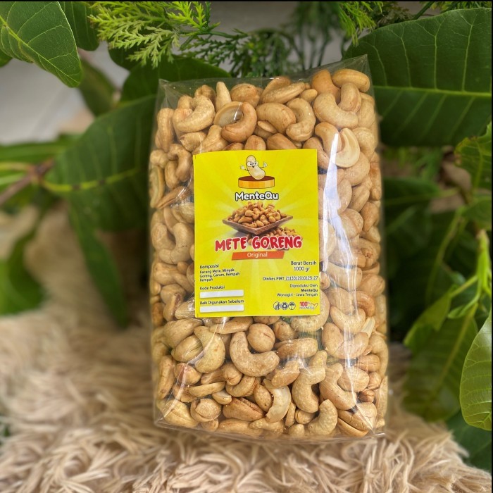 

Ready Kacang Mete Goreng 1Kg/Kacang Mede Goreng 1Kg Rasa Gurih Bawang