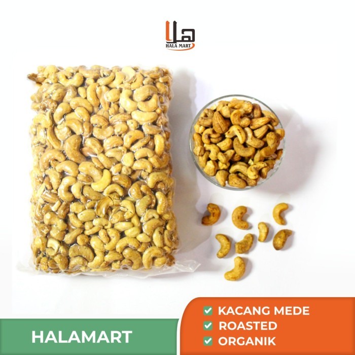 

Ready Kacang Mede Oven Panggang Roasted Mete 1Kg