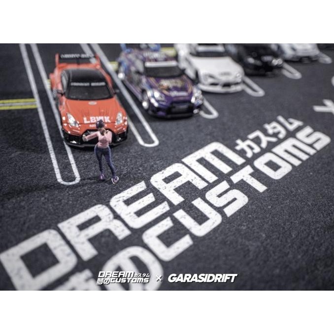 GARASI DRIFT X DREAM CUSTOMS DIORAMA MOUSEPAD