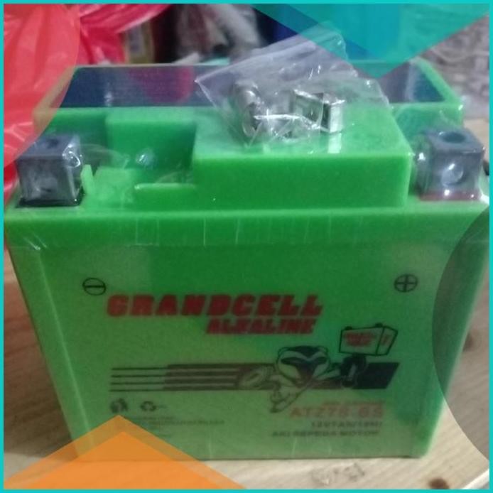 aki motor alkaline ATZ7S-BS big ampere 12V7Ah/10Hr Satria Fu Vario 125