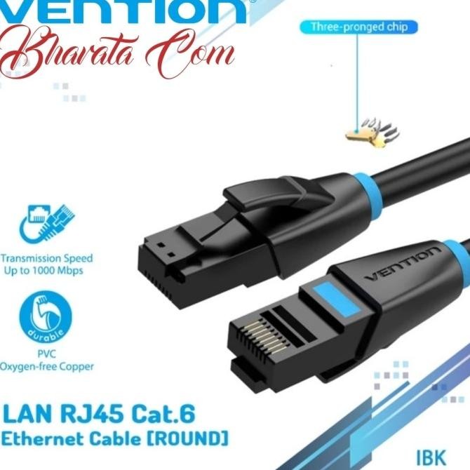

Diskon! Vention 10M Kabel Lan Cat6 UTP Ethernet Patch Cord Cable IBK 1000Mbps