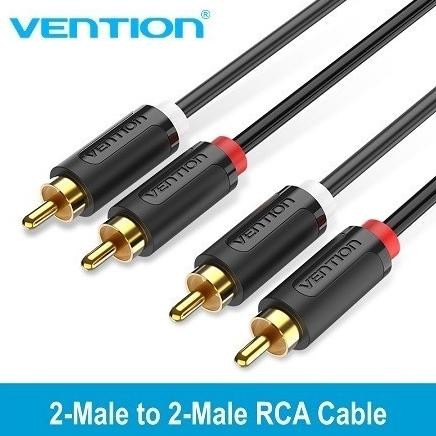 

Diskon! KABEL AUDIO RCA VENTION MALE TO MALE 1 METER - BCMBF