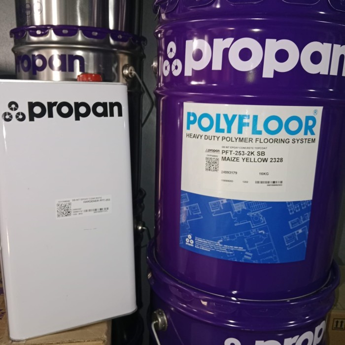 propan PFT MAIZE YELLOW 253 CAT EPOXY LANTAI TOPCOAT