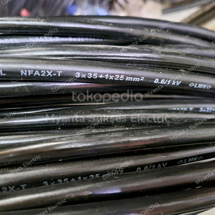 BERGARANSI Kabel Twist / Twisted SR 4x35 mm POTONGAN / Meteran / Eceran