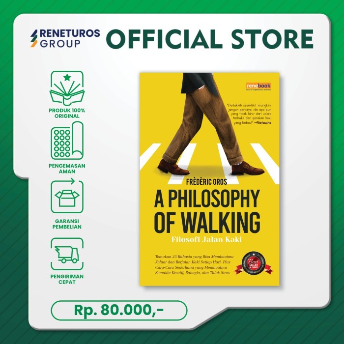 

Buku A Philosophy Of Walking Filosofi Jalan Kaki - Frdric Gros