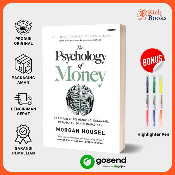 

Buku The Psychology of Money Edisi Revisi - Morgan Housel
