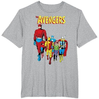 Kaos Tembakan Grup Asli Marvel The Avengers |cPMonmjd|