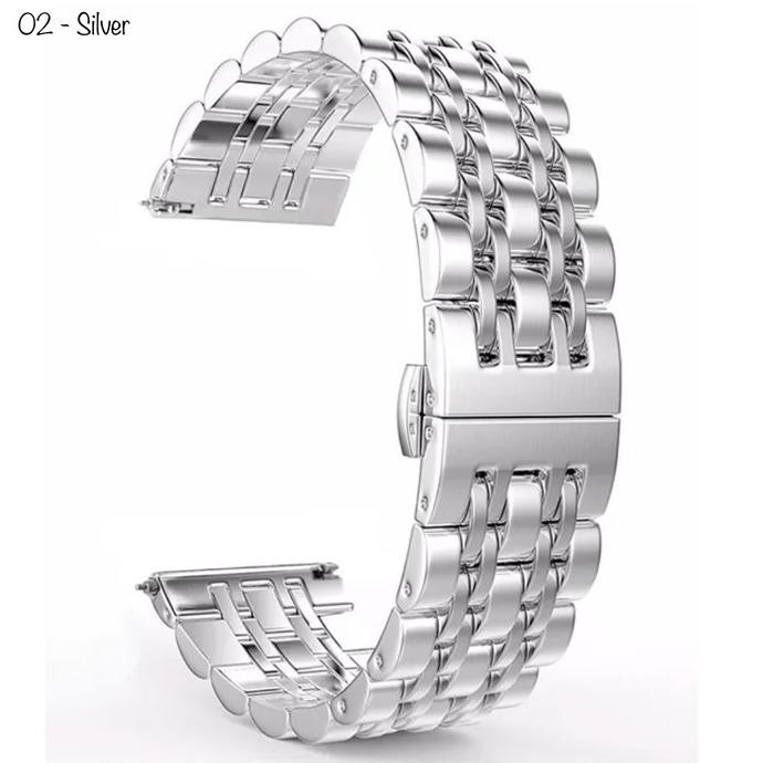 QRD 18mm Strap Fossil Stella Multifunction 37mm - Tali Jam Tangan Stainless Steel