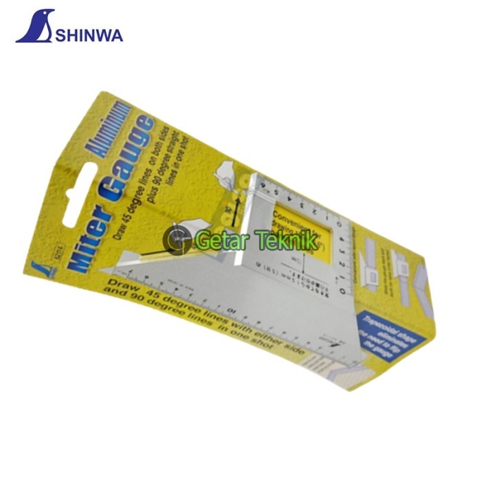 

Penggaris Shinwa 62114 Aluminum Mitre Gauge