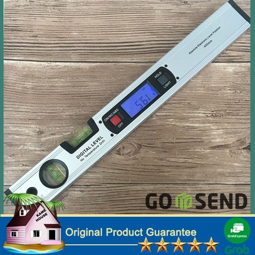 

Penggaris Digital / Alat Ukur Sudut Kemiringan 360 DEGREE 400MM