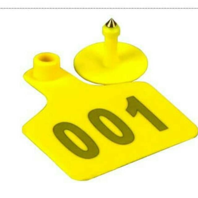 

Ear tag Sapi Medium 75x60mm