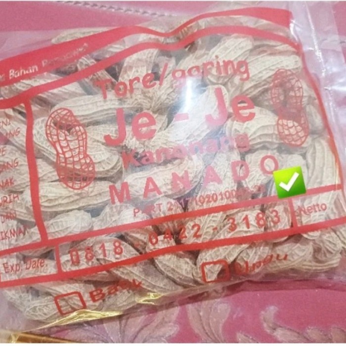 

DISKON kacang tore / garing kanonang kawangkoan manado