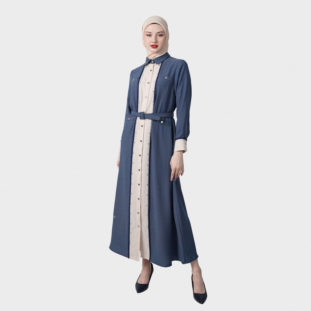 Baju Muslim Terbaru HIKMAT C4922 - Gamis Casual Abaya