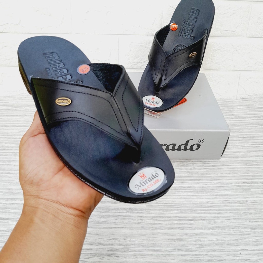 Sepatu Wanita Sandal jepit kulit mirado 527 pria dewasa sendal laki laki terbaru populer murah