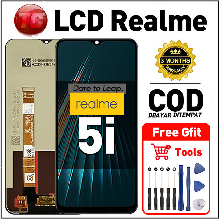 Original Lcd Realme 5i fullset ori asli Layar hp touchscreen Sentuh Versi Tinggi COD