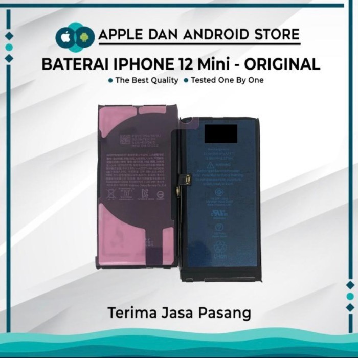 BATTERY BATERAI BATRE IPHONE 12 MINI ORIGINAL