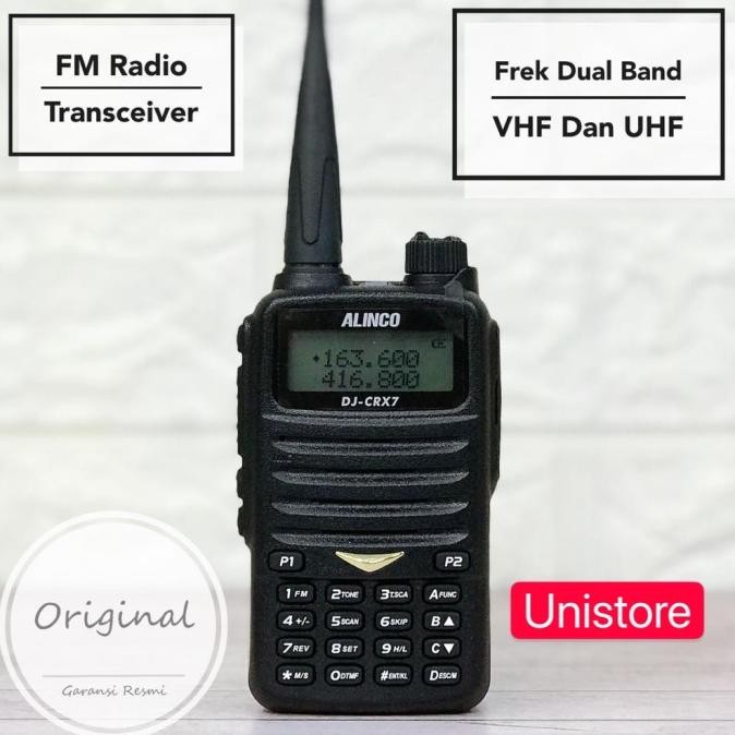 HT Alinco CRX7 Handy Talky Alinco CRX 7 Walkie Talkie Alinco CRX7