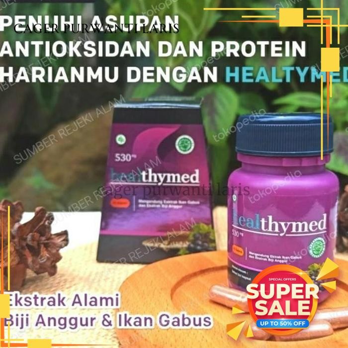 KAPSUL IKAN GABUS ORIGINAL ASLI HEALTHYMED 30 KAPSUL BEST SELLER
