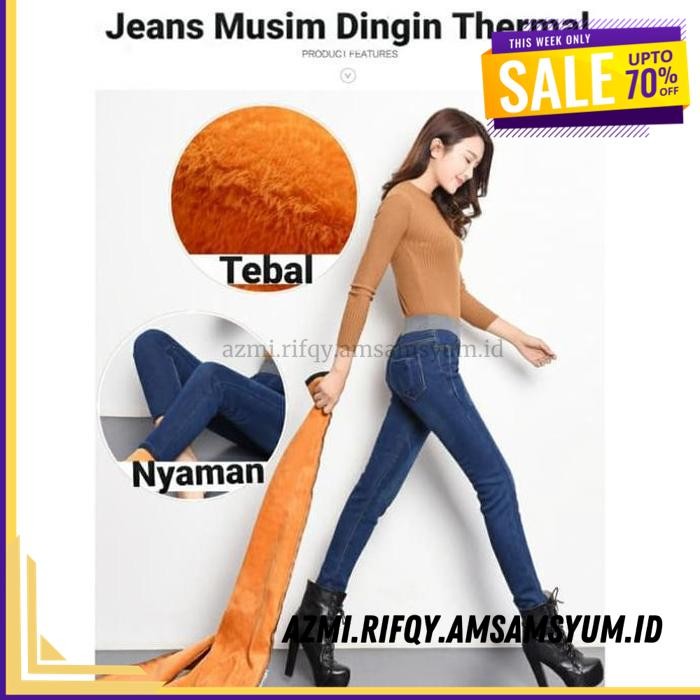 (DONE) CELANA JEANS MUSIM DINGIN / LONG JOHN THERMAL LEGGINGS 07 BEST DEAL 