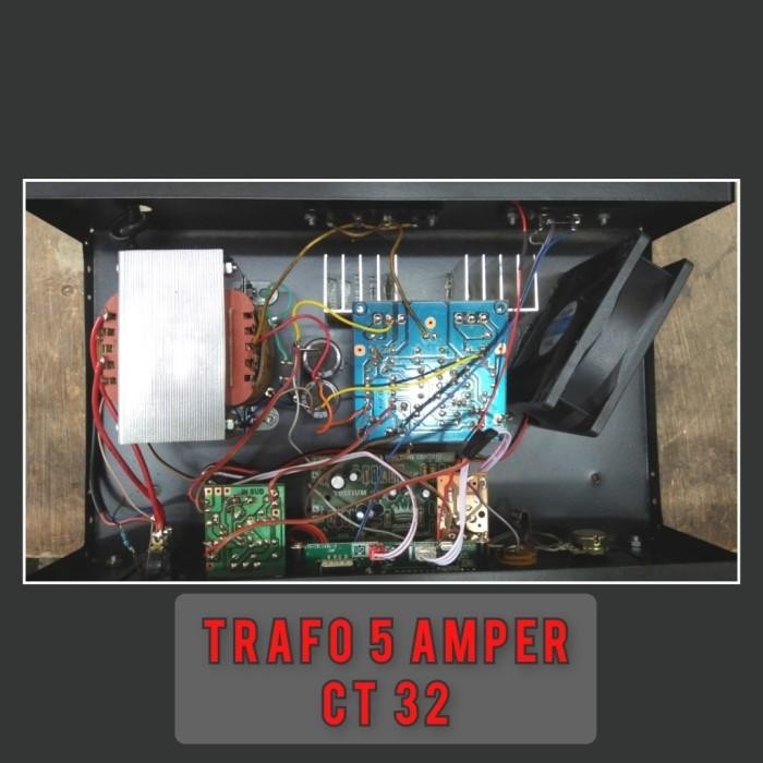 Power Amplifier Rakitan 5 Amper Bluetoth + Subwofer + Karaoke