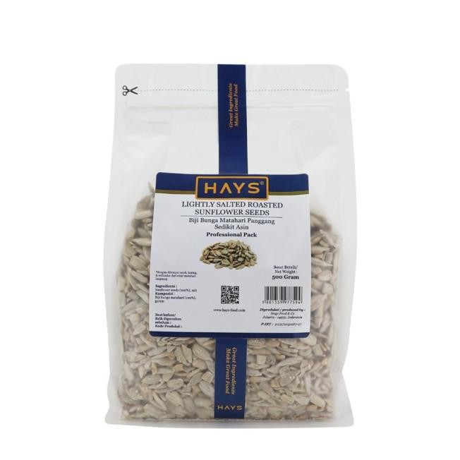 

Hays - Lightly Ed Roasted Sunflower Seed 500 Gram / Kuaci Panggang