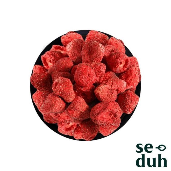 

Buah Stroberi Kering Utuh / Freeze Dried Strawberry Fruit 500 Gram