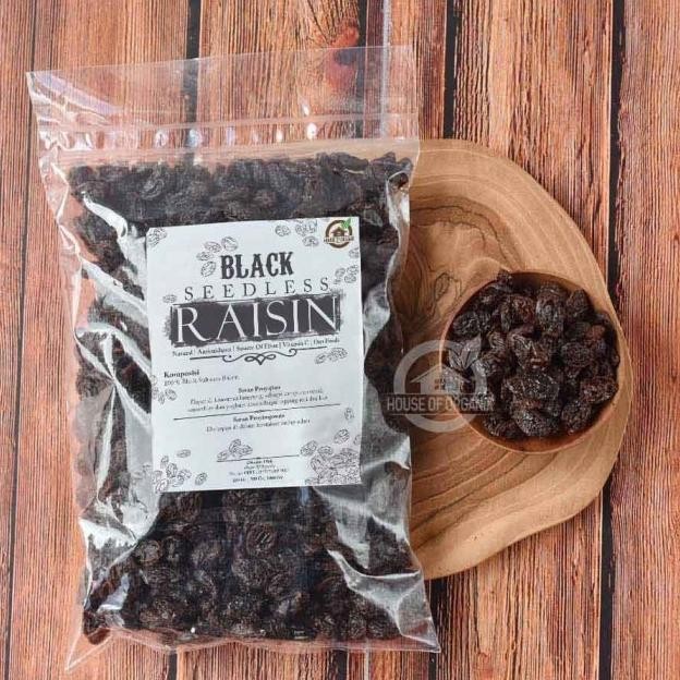 

Bla Seedless Raisins (Kiss Hitam Tanpa ) 1 Kg