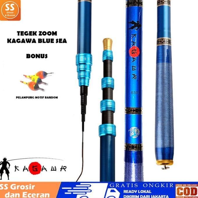 

BLUE- JORAN TEGEK ZOOM KAGAWA BLUE SEA TELESCOPIC CARBON