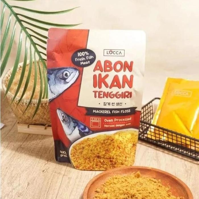

Locca Abon Ikan Tenggiri Asli Untuk Mpasi Mackerel Fish Floss 100Gr