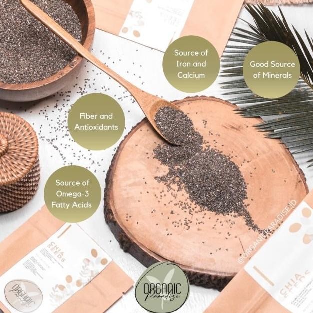 

Organic Chia Seed Mexico 500 Gram Grade A