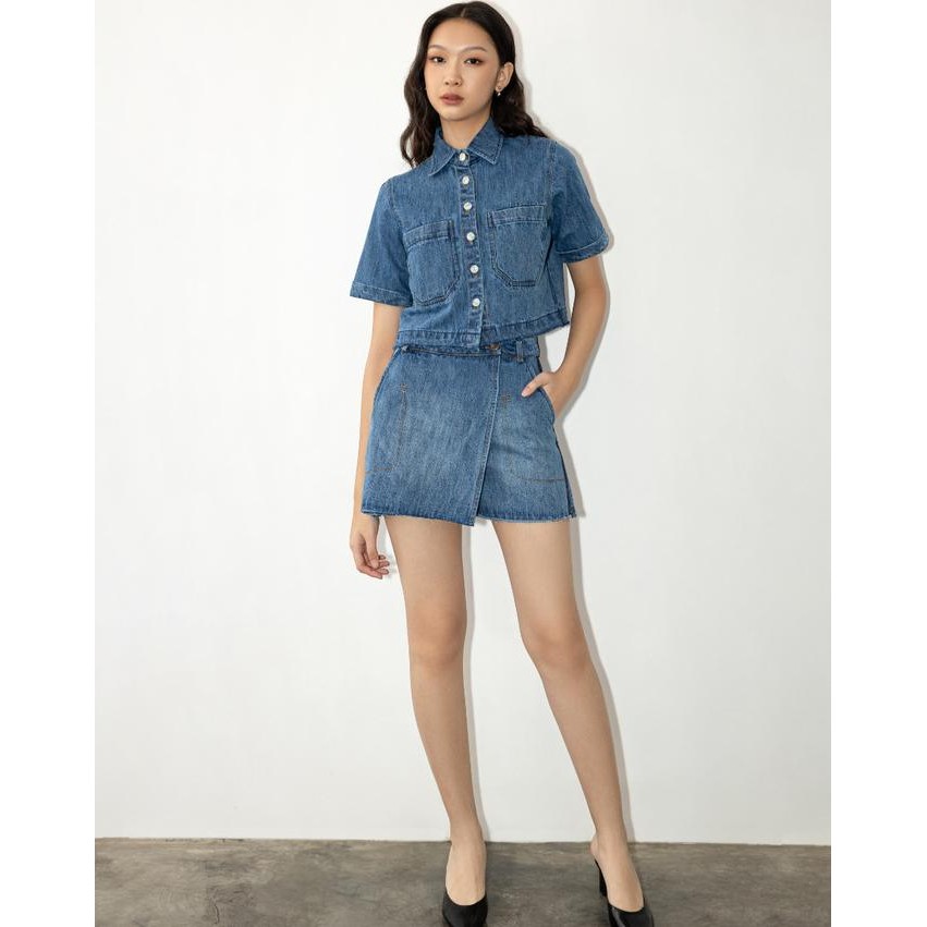 

BLUE- FLOMORS - RUNA TOP LIGHT BLUE