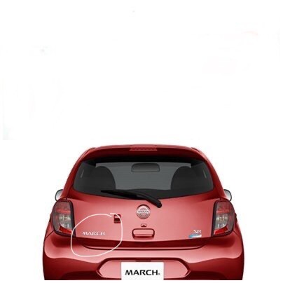 Emblem March untuk bagasi Nissan March
