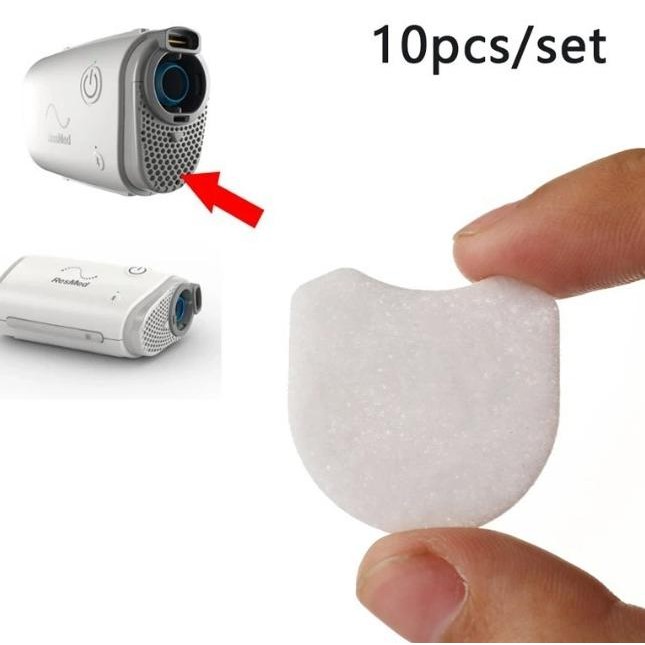 10Pcs CPAP Filters for ResMed AirMini Ventilator Filter CPAP