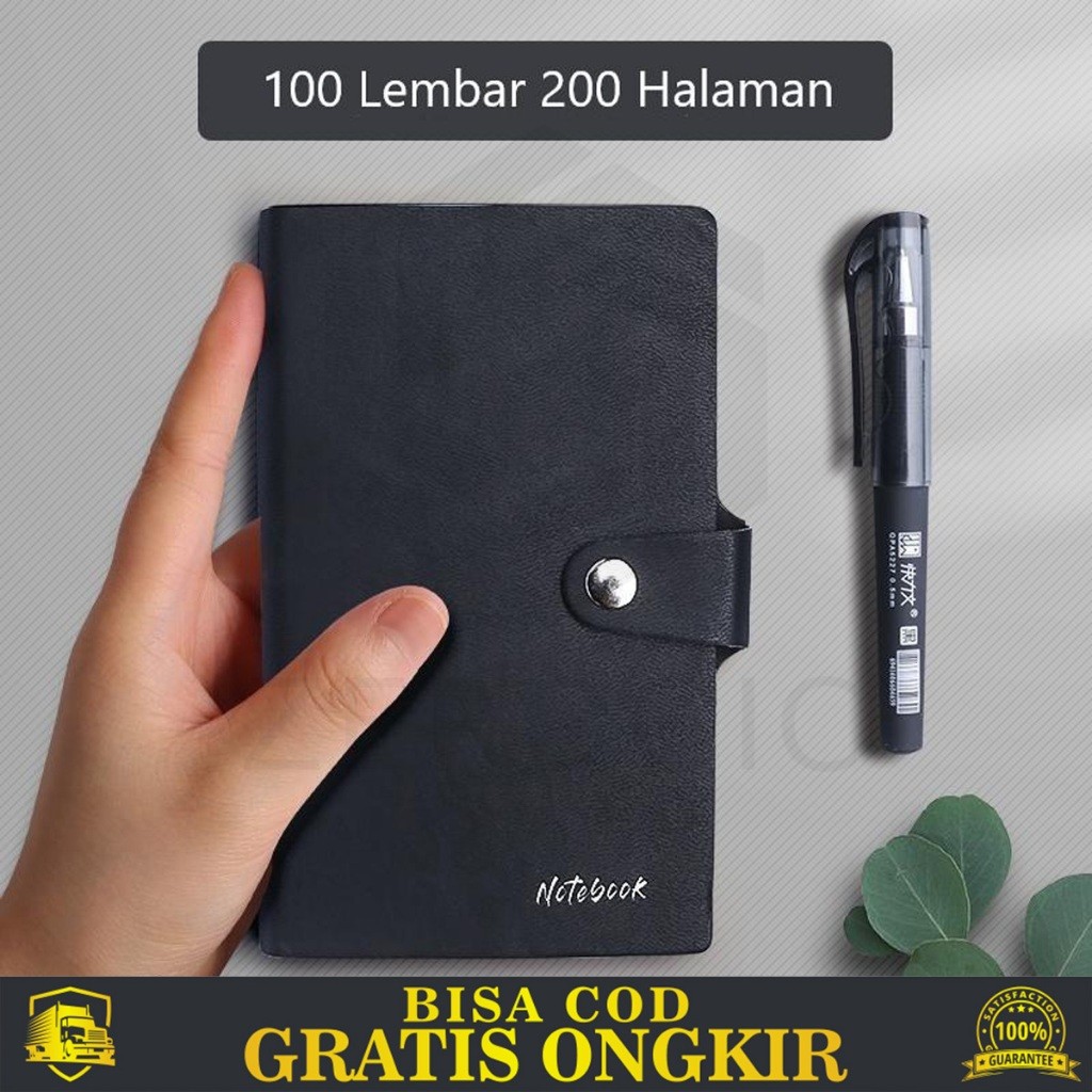 

NOTEBOOK DAILY KERJA SEKOLAH DIARY JURNAL COVER KULIT 200 HALAMAN