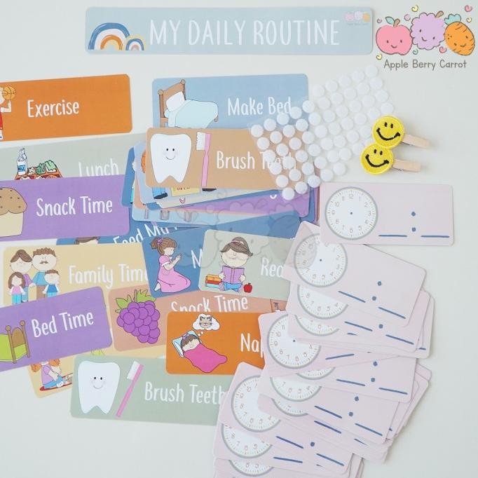

Terlaris CALENDAR AND DAILY ROUTINE - MONTESSORI COD