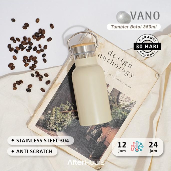 

vano - tumbler vacuum insulated bottle 350ml tahan panas dingin termurah