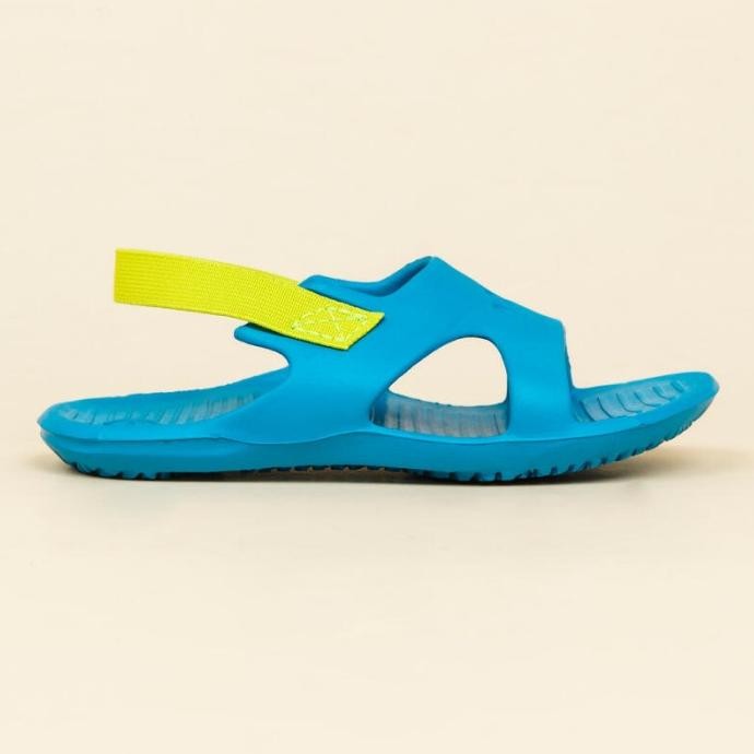 

BLUE- DECATHLON NABAIJI KIDS POOL SANDALS 100 BASIC - BLUE/GREEN - 8732161