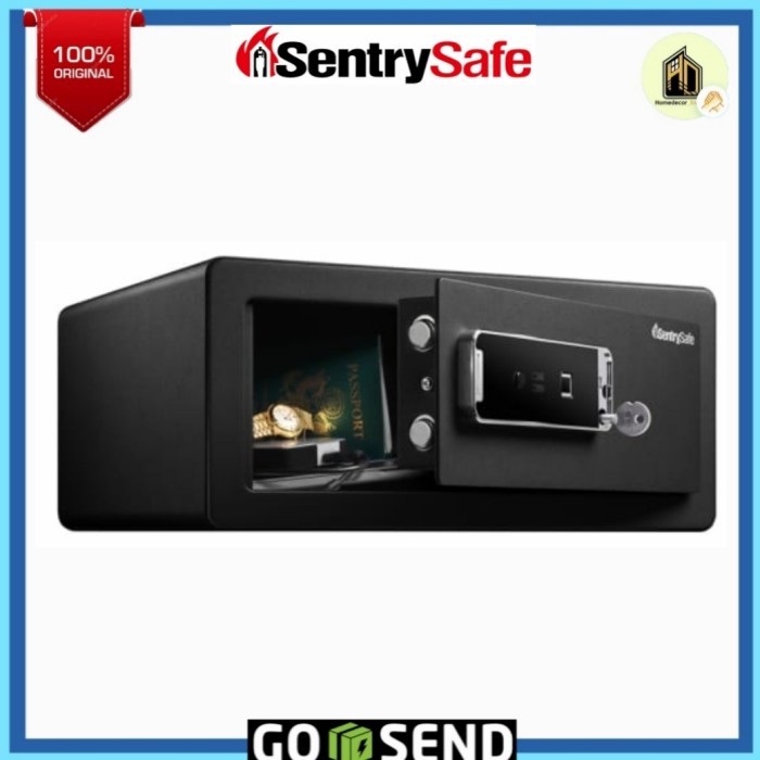 Sentry Safe Brankas Biometrik Lx110b / fire safe box / brangkas