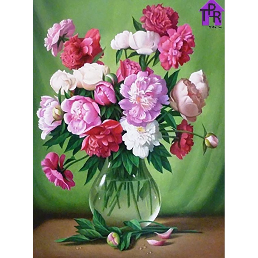 

Diy - Set Melukis / Paint By Number Kit - Flower 40X50Cm. Part-10 Restock!