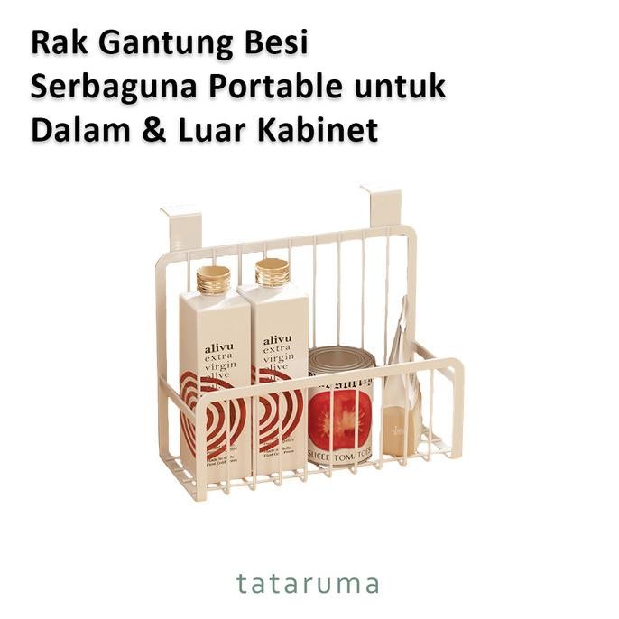

uchi - rak gantung besi serbaguna portable dalam dan luar kabinet termurah