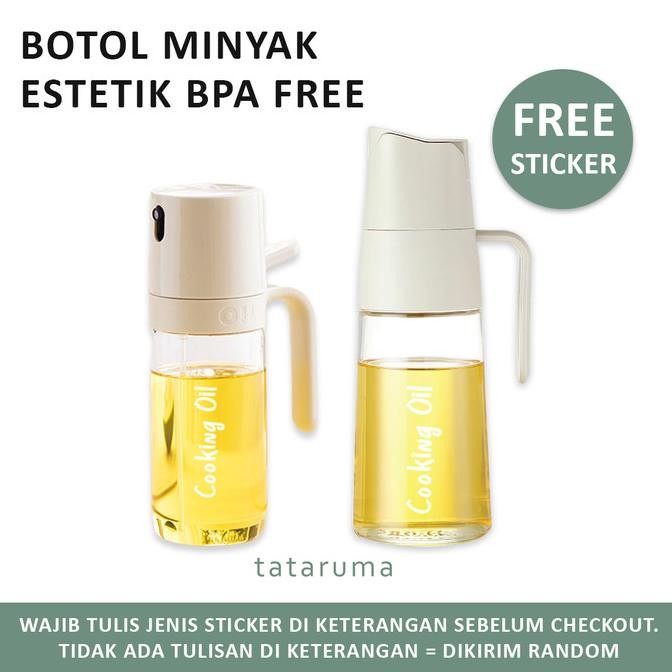 

botoru - botol minyak kecap cuka estetik bpa free termurah