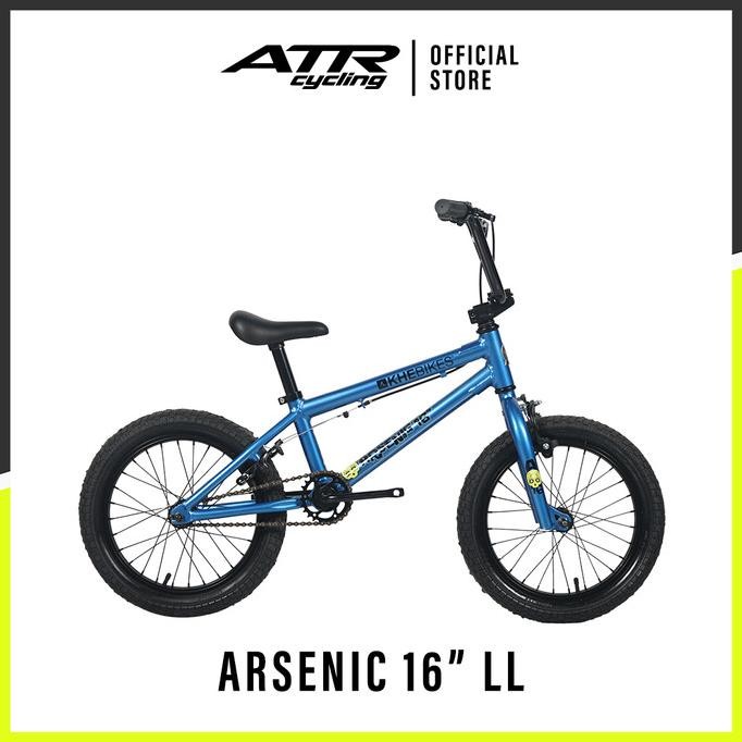 

BLUE- SEPEDA BMX FREEE STYLE KHE ARSENIC 16 01 SP ( 21 ) BLUE